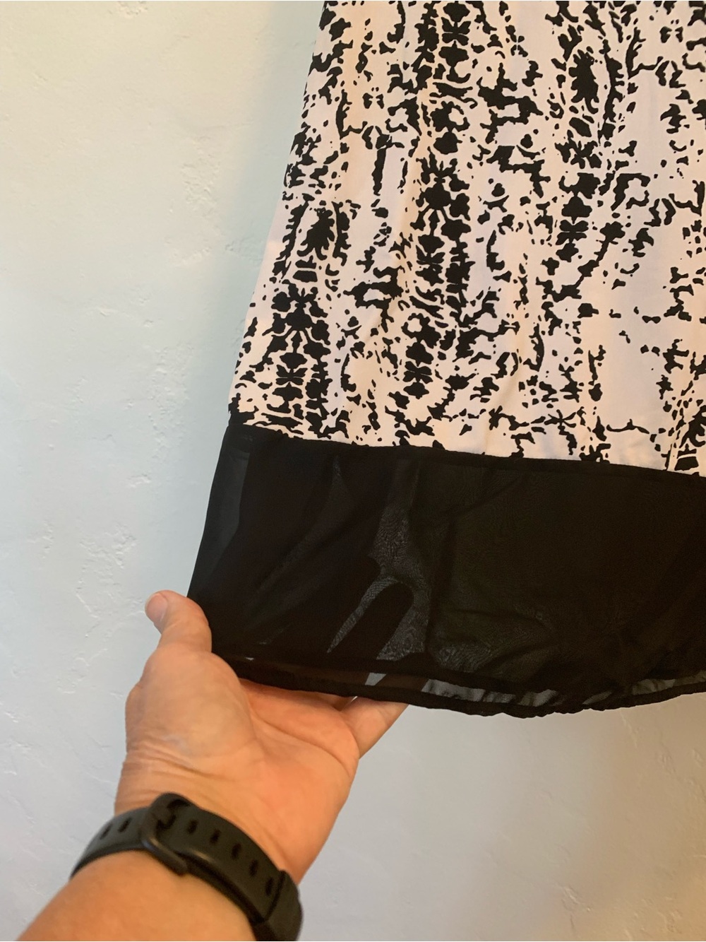Premise Studio Woman Blouse Plus Size Black & White Sleeveless 1X - Picture 4 of 11